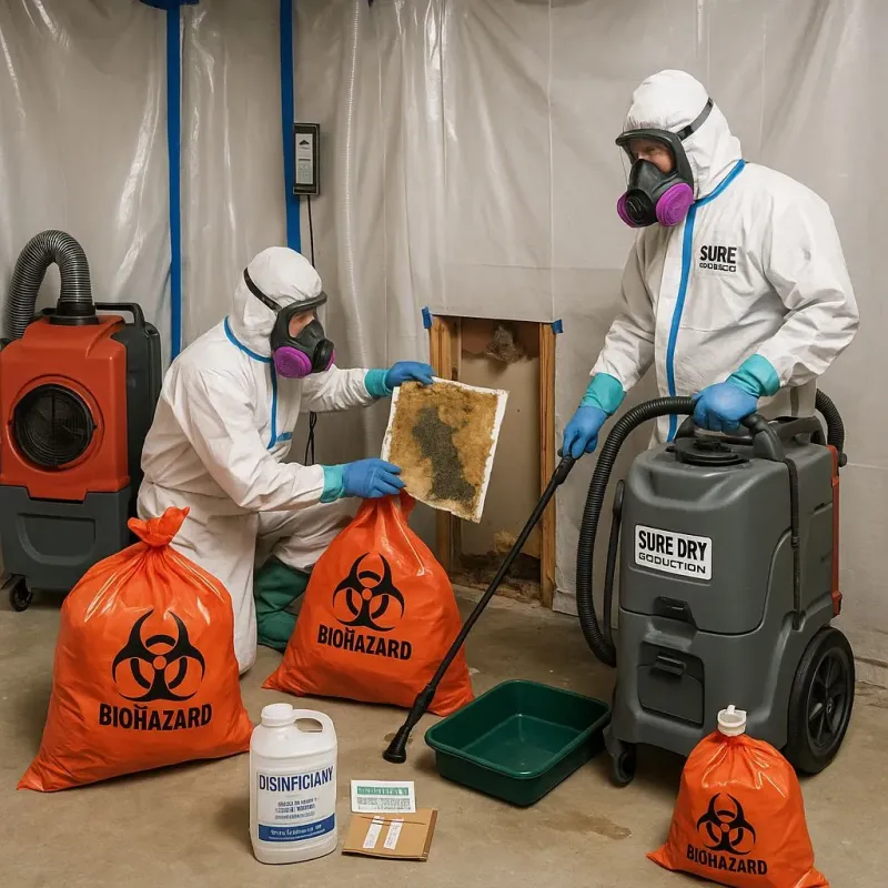 Contaminated Water Handling Protocols process in Delavan, IL
